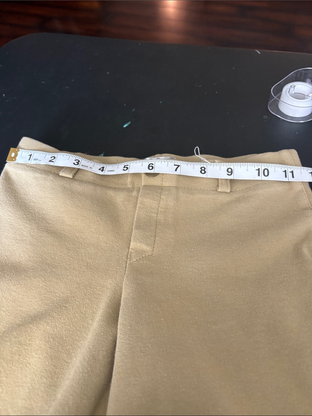 Tuff Rider Kids Tan Riding Breeches - Picture 5 of 6